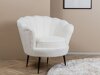 Fauteuil Dallas 1705 (Wit + Zwart)