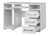 Skrivebord Cirevau 129 (Hvid)
