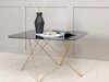 Salontafel Dallas 1723 (Zwart + Messing)