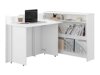 Hoekbureau Concept Lenart (Wit + Glanzend wit)
