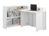 Hoekbureau Concept Lenart (Wit + Glanzend wit)