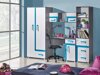 Bureau Levtala 109 (Antraciet + Wit + Turquoise)