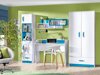 Bureau Lorlare 103 (Wit + Grijs)