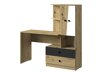Bureau Mirelbu 110 (Artisan eiken + Wit + Zwart)