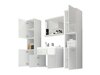 Badkamerset Sarasota 123 (Matera grijs + Glanzend wit)