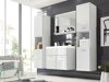 Badkamerset Sarasota 123 (Wit + Glanzend wit)