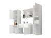 Badkamerset Sarasota 123 (Wit + Glanzend wit)