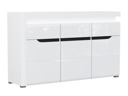 Cómoda Revelmi 103 (Branco brilhante + Branco)