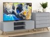 Comodă TV Elbtena 107 (Gri + Stejar)
