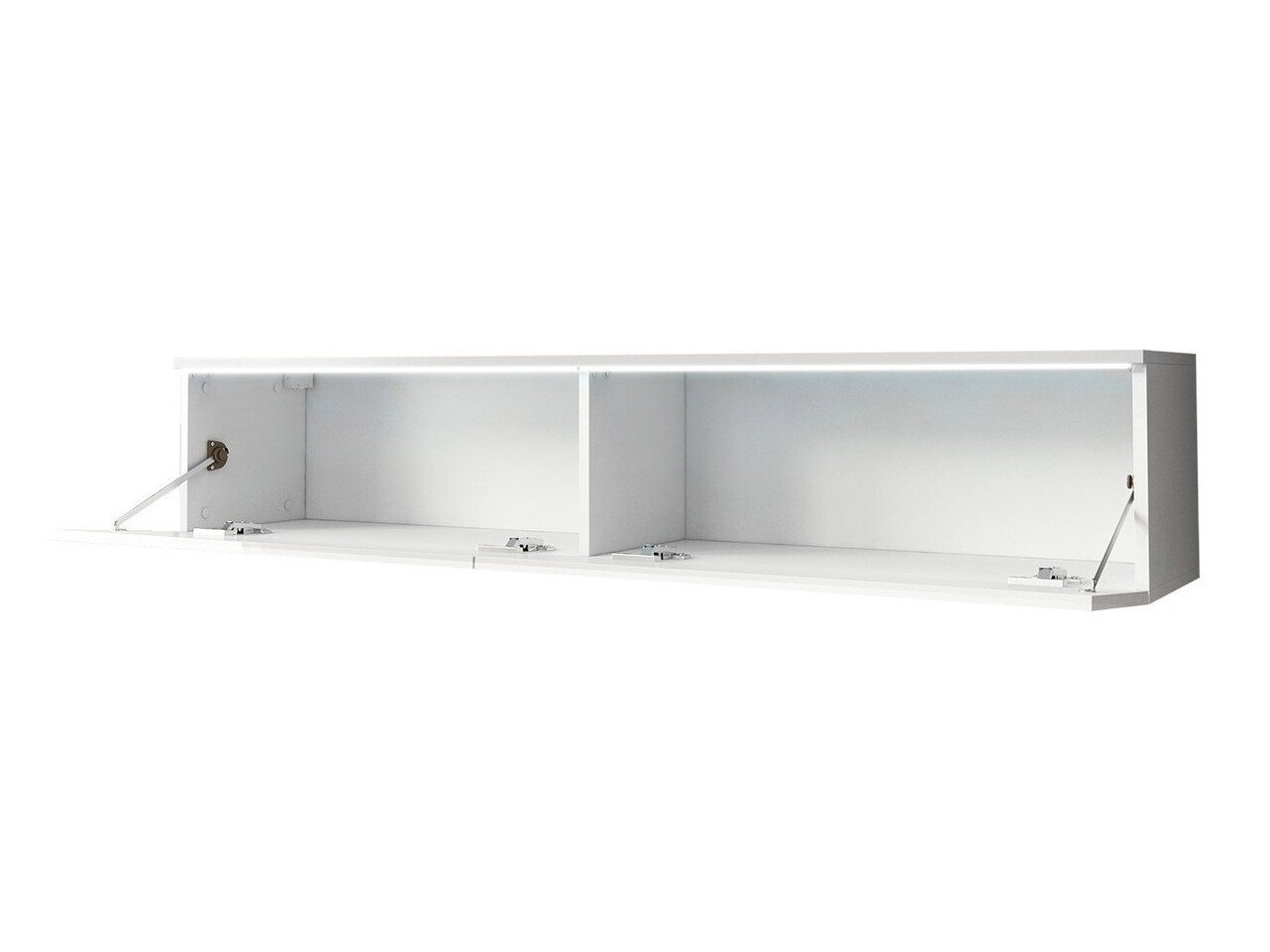 TV-meubel Scientia (Wit + Glanzend wit)