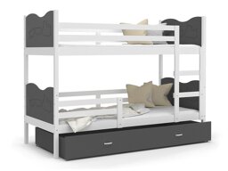 Stapelbed Aurora 110 (Grijs)