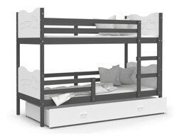 Stapelbed Aurora 112 (Grijs)