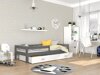 Bed Aurora 125 (Grijs)