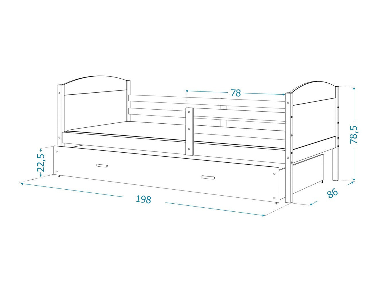 Bed Aurora 128