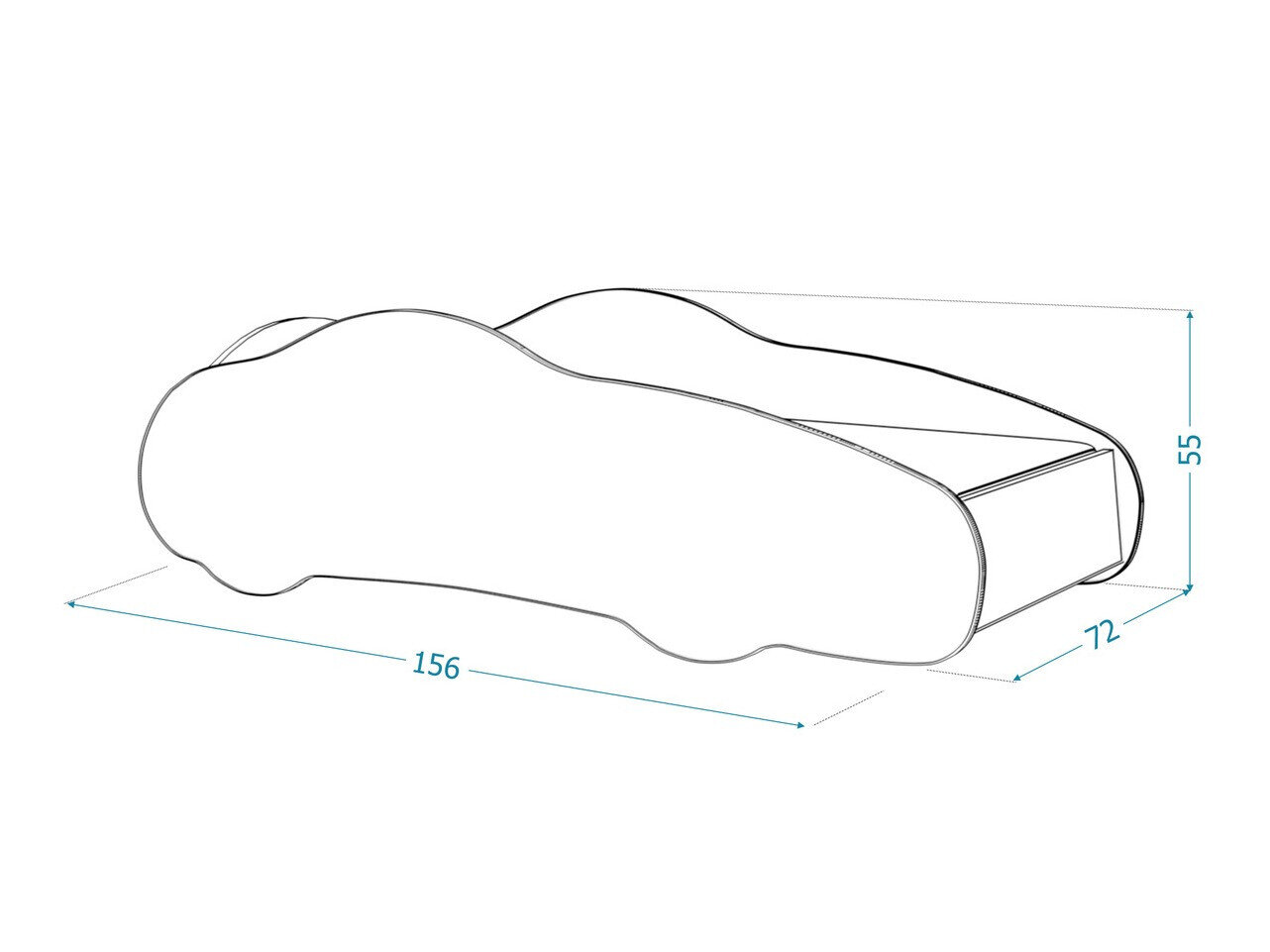Bed Aurora 142 (V)