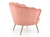 Lænestol Houston 828 (Lyserød)