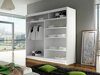 Kledingkast Closico Cavaris I (Wit + Artisan eiken)