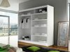 Kledingkast Closico Cavaris V (Wit + Artisan eiken)