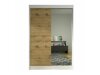 Kledingkast Closico Salvor I (Wit + Artisan eiken)