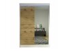 Kledingkast Closico Salvor I (Wit + Artisan eiken)