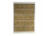 Kledingkast Closico Salvor IV (Wit + Artisan eiken)