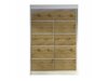 Kledingkast Closico Salvor IV (Wit + Artisan eiken)