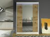 Kledingkast Closico Salvor V (Wit + Artisan eiken)