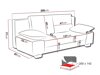 Canapé convertible Comfivo 146 (Lux 06)