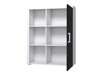 Buffet Odebeli 102 (Blanc + Noir brillant)