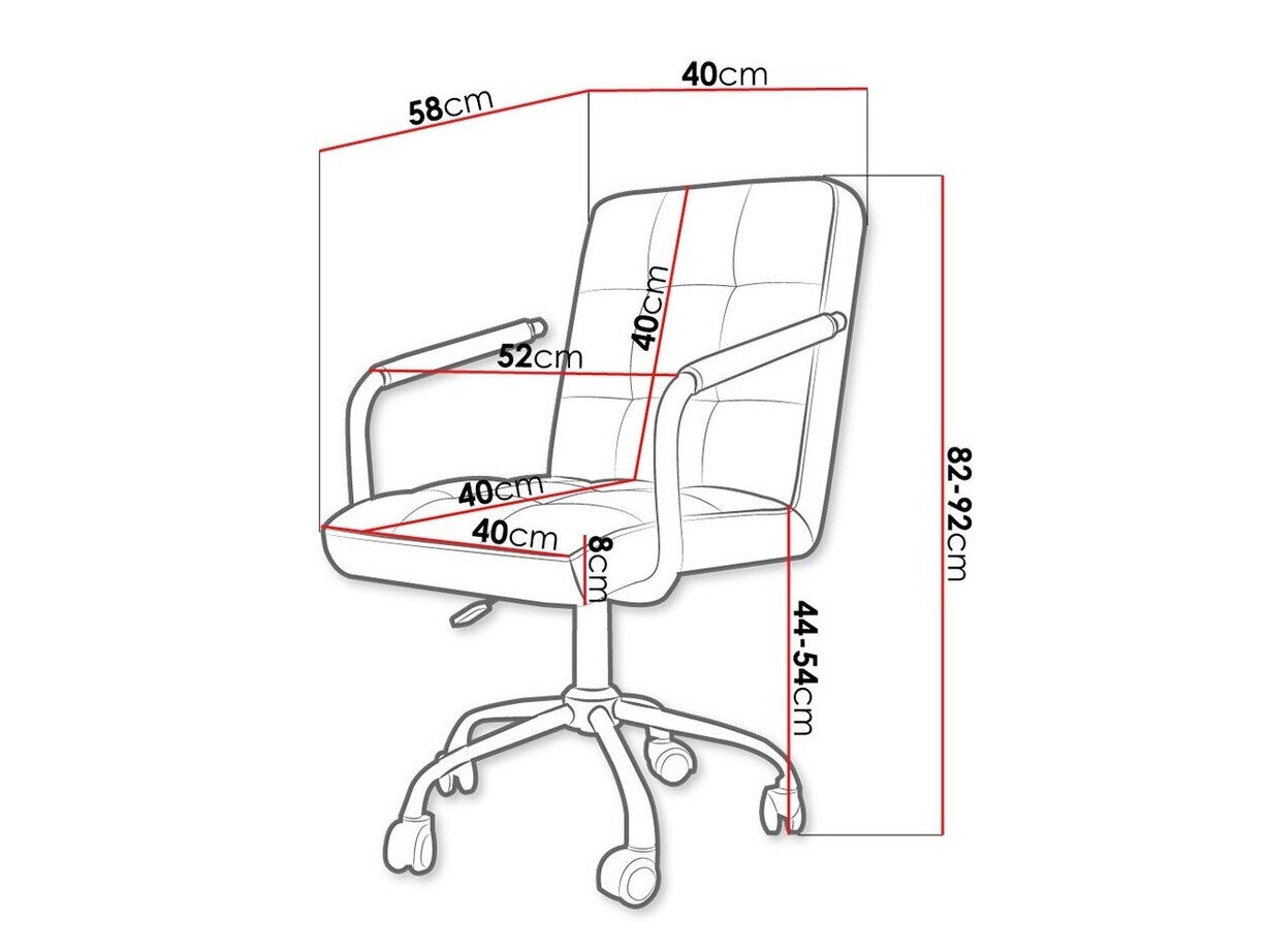 Kontorstol Comfivo Hilaritas I (Hvid)