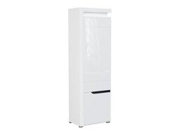 Boekenkast Revelmi 106 (Glanzend wit + Wit)
