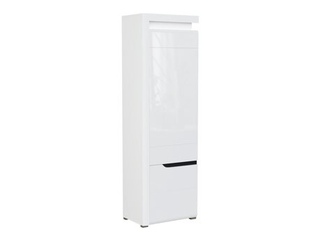 Boekenkast Revelmi 106 (Glanzend wit + Wit)