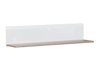 Wandplank Revelmi 108 (Eiken + Glanzend wit)