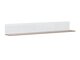 Wandplank Revelmi 109 (Eiken + Glanzend wit)