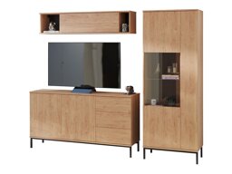 Woonkamerset Lomsore 110 (Licht hout)