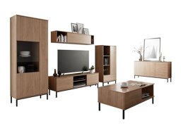 Woonkamerset Lomsore 107 (Licht hout)
