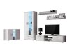 Woonkamerset Tornola 116 (Wit + Glanzend wit)