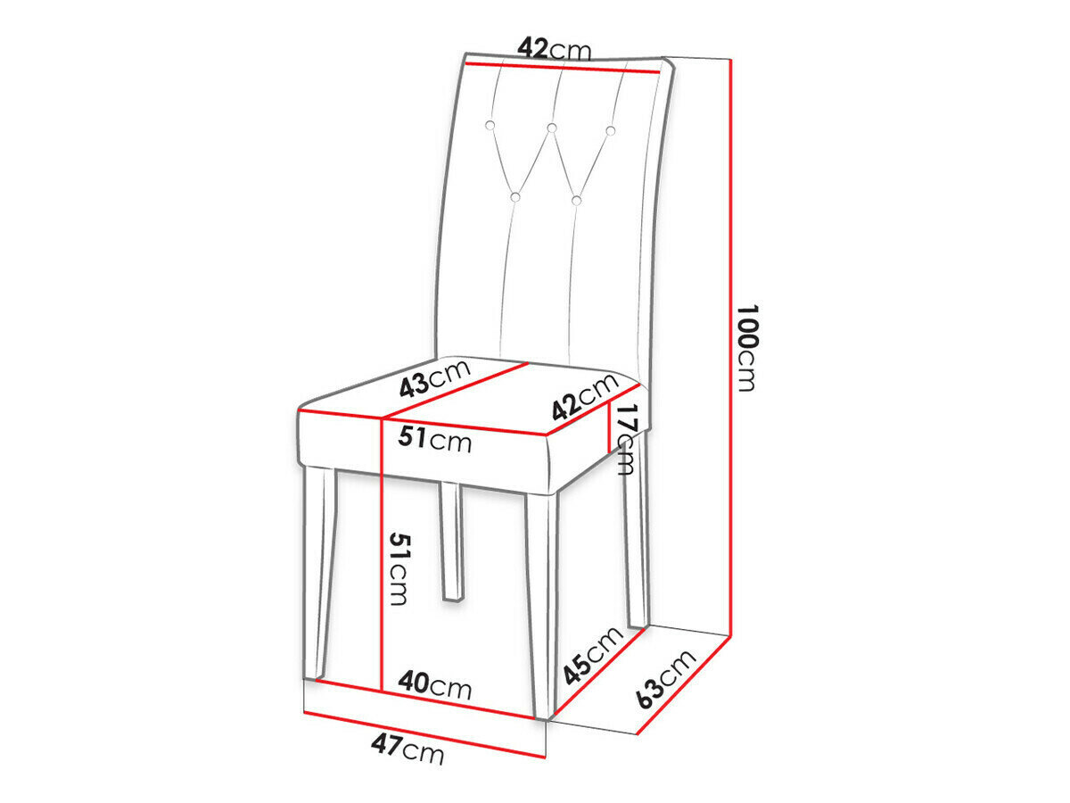 Stol Racine 109 (Magic Velvet 2217)