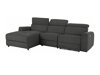 Pehme nurga recliner Denton 1490 (Antratsiit)