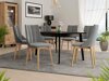 Stoel Racine 114 (Bruin + Magic Velvet 2217)