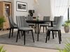 Stoel Racine 114 (Zwart + Magic Velvet 2217)