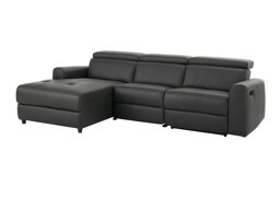 Colțar cu recliner Denton 503 (Gri inchis)