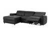 Ecksofa Liegesessel Denton 503 (Dunkelgrau)