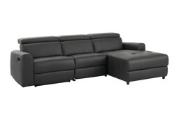 Ecksofa Liegesessel Denton 503 (Dunkelgrau)