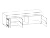 TV-meubel Revelmi 101 (Eiken + Glanzend wit)