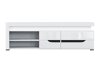TV-meubel Revelmi 101 (Glanzend wit + Wit)