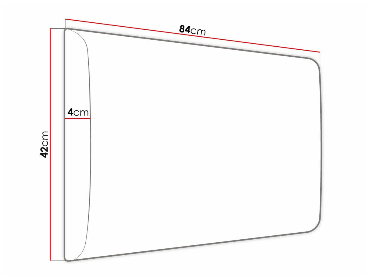 Blødt vægpanel Comfivo 412 (Manila 09) (84x42)