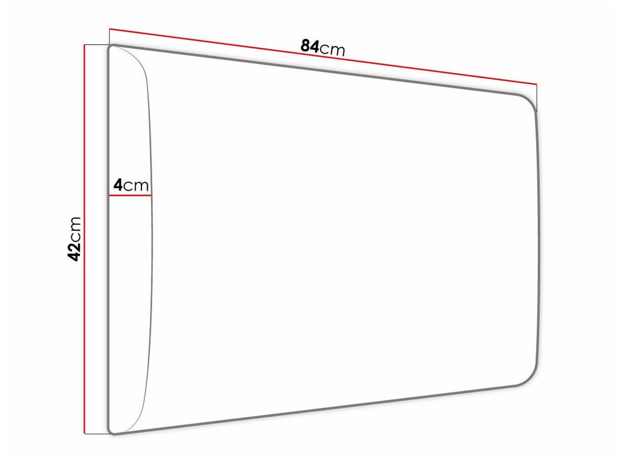 Blødt vægpanel Comfivo 412 (Manila 16) (84x42)