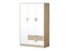 Kledingkast Tolfere 103 (Licht eiken + Wit)