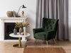 Couchtisch Norsica 425 (Gold + Weisser Marmor)